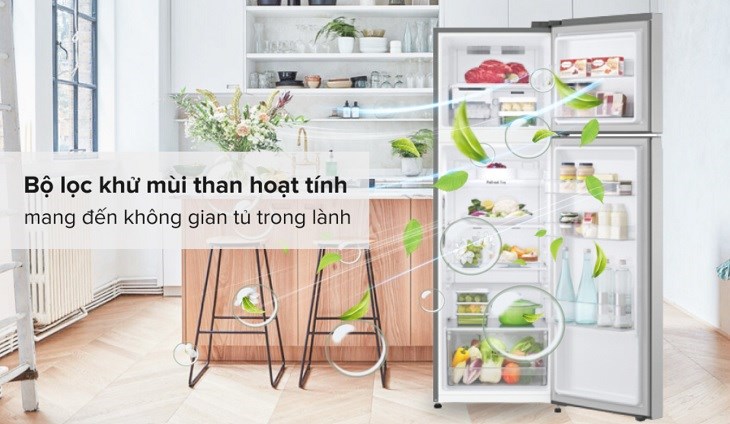 Cách khử mùi hôi tủ lạnh LG