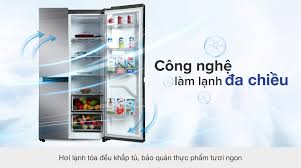 Kiểm tra khe thông gió giữa ngăn đông và ngăn mát tủ lạnh LG