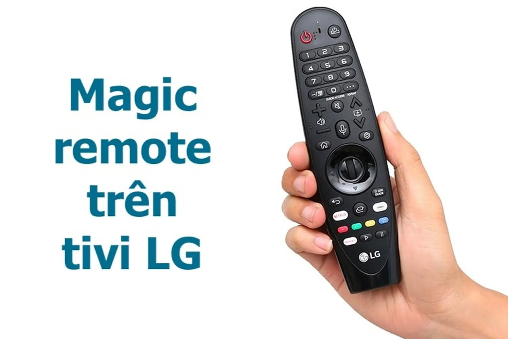 Magic Remote của Tivi LG cần được ghép nối Bluetooth