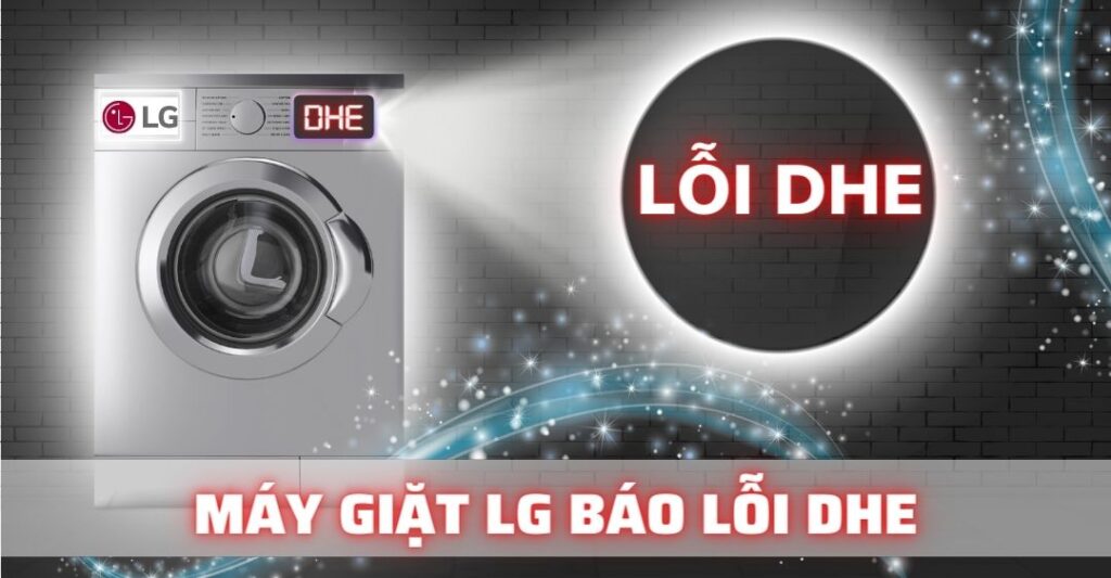 Máy sấy LG báo lỗi dHE