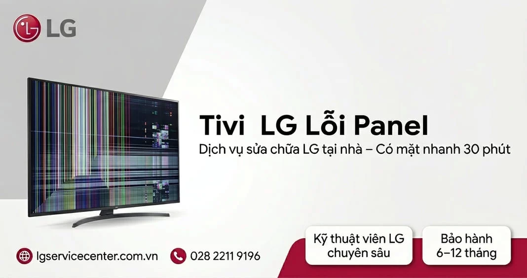 Tivi LG lỗi panel